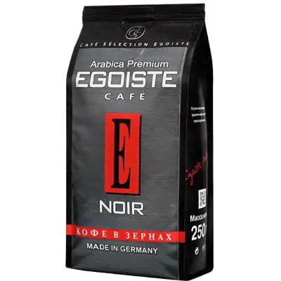 Кофе Egoiste Noir зерно в/у (250гр)-0