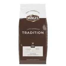 Кофе MINGES Espresso Tradition 60% Арабика, 40% Робуста зерно 1000г