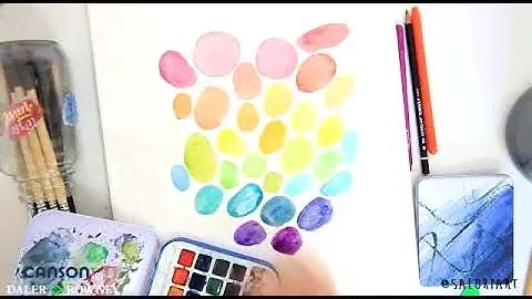 Canson XL Aquarelle : Watercolour - speed painting