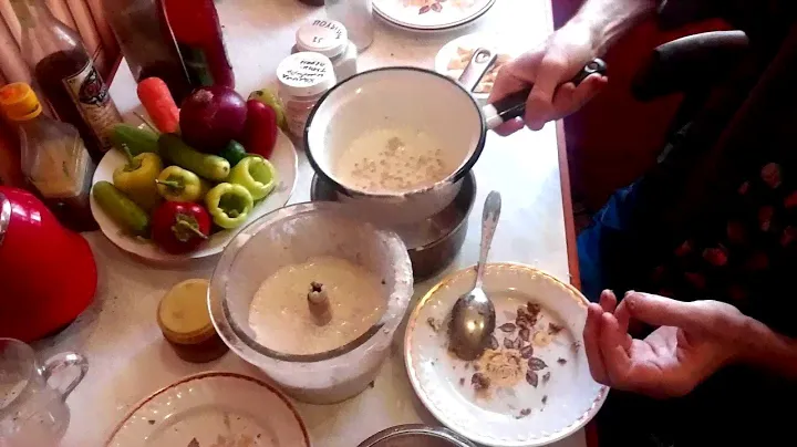 Очищение. Сливки из пророщенной пшеницы. БОЖИЙ РЕЦЕПТ ОТ БОЛЕЗНЕЙ.