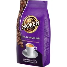 Кофе Жокей Традиционный 400 г зерно
