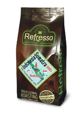 INDONESIA SUMATRA, Refresso (ИНДОНЕЗИЯ СУМАТРА, кофе средней обжарки, зерно, Рефрессо), 500 г.
