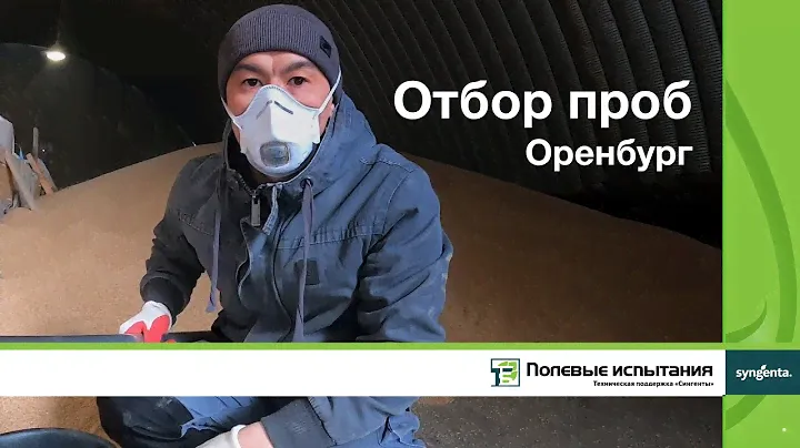 Отбор проб зерна, Оренбург