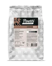 Кофе зерно жареное Espresso Bravo Poetti 1000 г.