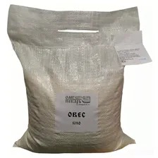 Овес в шелухе БИО. Органическое зерно, 3 кг.