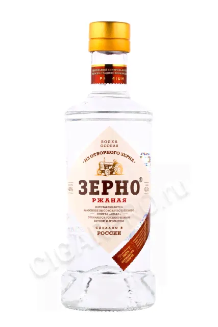 Водка особая Зерно Ржаная 0.5л-1