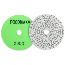 Алмазный гибкий шлифовальный круг 100 мм мокрая шлифовка зерно 2000 РОСОМАХА