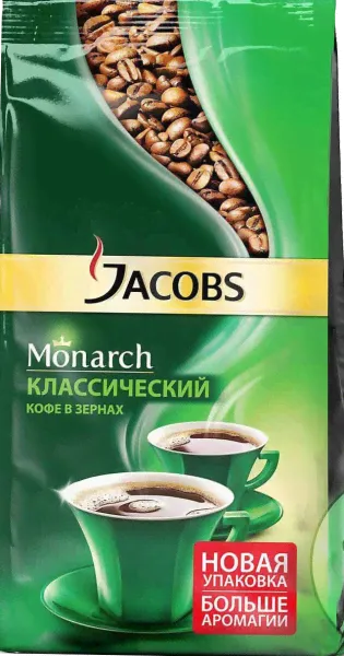 Кофе Монарх Ориджинал зерно 230г-0