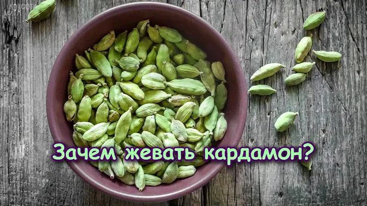 ЗАЧЕМ ЖЕВАТЬ КАРДАМОН?