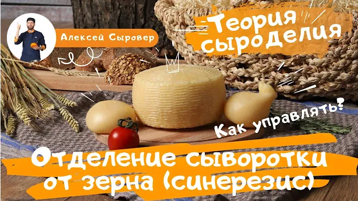 Отделение сыворотки от зерна (синерезис).  Как управлять?