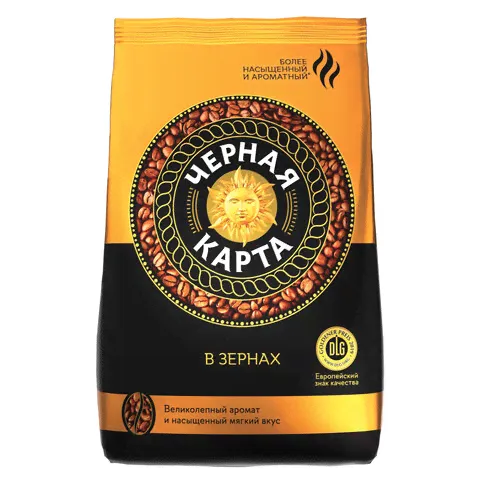 Кофе зерно 1кг Черная карта