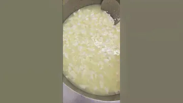 Мешаем сырное зерно