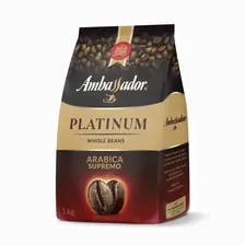 Ambassador Кофе Platinum Crema, зерно, 1000 г