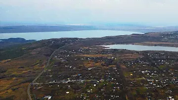 Сенгилеевское, Нижний Грушевый (хутор Собачий), Кравцово, Грушевый, Ставрополь с высоты 500 метров