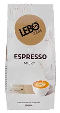 Кофе LEBO Espresso Milky зерно м/у, 1000г*5