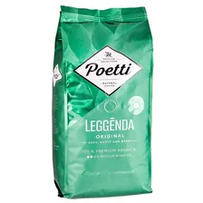 Кофе POETTI LEGGENDA ORIGINAL 1000 г зерно 1 уп.х 4 шт.