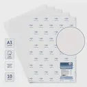 Бумага для акварели А3, 10 листов, хлопок 100%, Гамма "Студия", 300 г/м2, крупное зерно