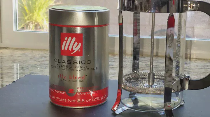 ASMR illy Coffee French Press