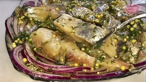 Супер закуска из селёдки. Не заметите как съели!