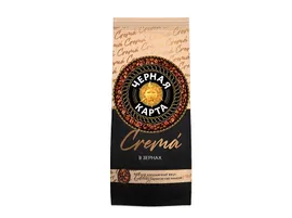 Кофе Черная Карта Crema зерно 500г пакет