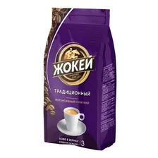 Кофе Жокей Традиционный 200 г зерно
