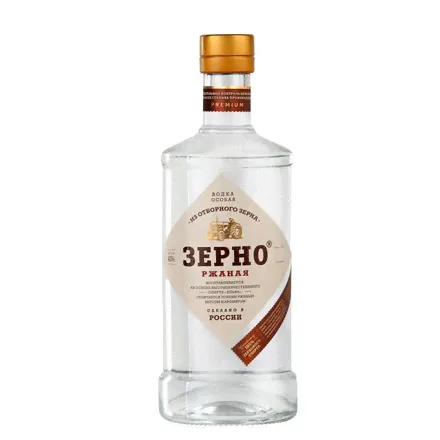 Водка Зерно Ржаная 1 л