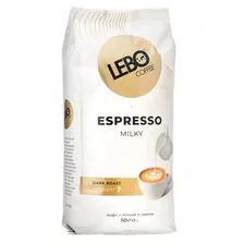 Кофе LEBO ESPRESSO MILKY 1 кг зерно