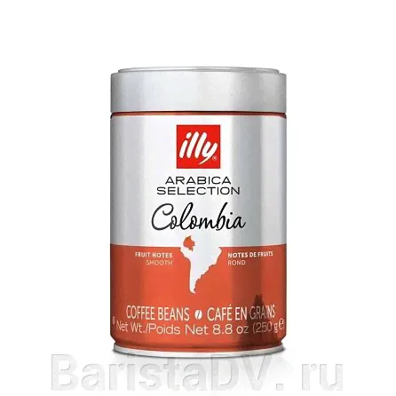 Кофе illy зерно 0,25 кг Колумбия